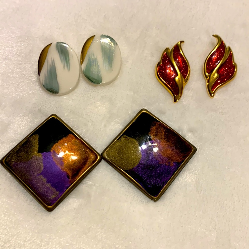 Vintage 80s Earrings